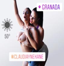 Claudia Bavel & Nekane-arde Granada - PelisXXX.me