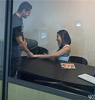 Cachando Rico Conbrigitte Nolan En La Oficina - PelisXXX.me