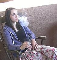 Emily Grey Hot Teen Girl Smoking A Cigarette - PelisXXX.me