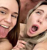 Nasty Teen Being Fucked Dirty By Married Couple Intense Threesome Leria Glow & Bella Mur & Darko Mur - PelisXXX.me