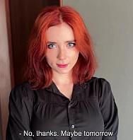 A Beautiful Red Haired Stranger Was Refused, But Still Came To My Room For Sex - PelisXXX.me