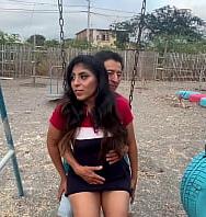 ¿y Si Nos Descubren? , Sexo Divertido En Un Parque Público Con Mi Puta Novia Y Un Extraño Cachondo - PelisXXX.me