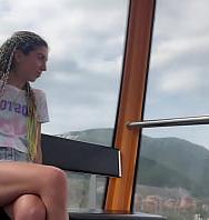 Exhibición De Pene Público En La Noria Chica Desconocida Me Ayuda A Correrme En Su Boca - PelisXXX.me