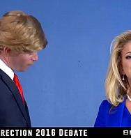 Donald Drumpf Se Folla A Hillary Clayton Durante Un Debate - PelisXXX.me