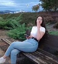 Shanaxnow Fetiche De Fumar Culo Grande Caminando En Jeans Ajustados V - PelisXXX.me