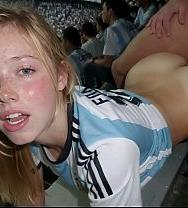 ¡¡guau!! Conocí A Una Chica Argentina Muy Sexy En El Mundial... Nuestra Apuesta Era Una Locura: Si Argentina Gana, ¡follamos En Público! - PelisXXX.me