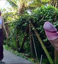 ¡masturbación Arriesgada En El Parque En Público Con Un Desconocido Atractivo! - PelisXXX.me