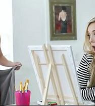 Blonde Art College Student Ditches The Paintbrush For His Huge Cock - PelisXXX.me