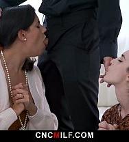 Lucky Stud Calvin Fucks His Three Wives Aria, Lyra And Penny Whenever He Wants All Day Long - PelisXXX.me